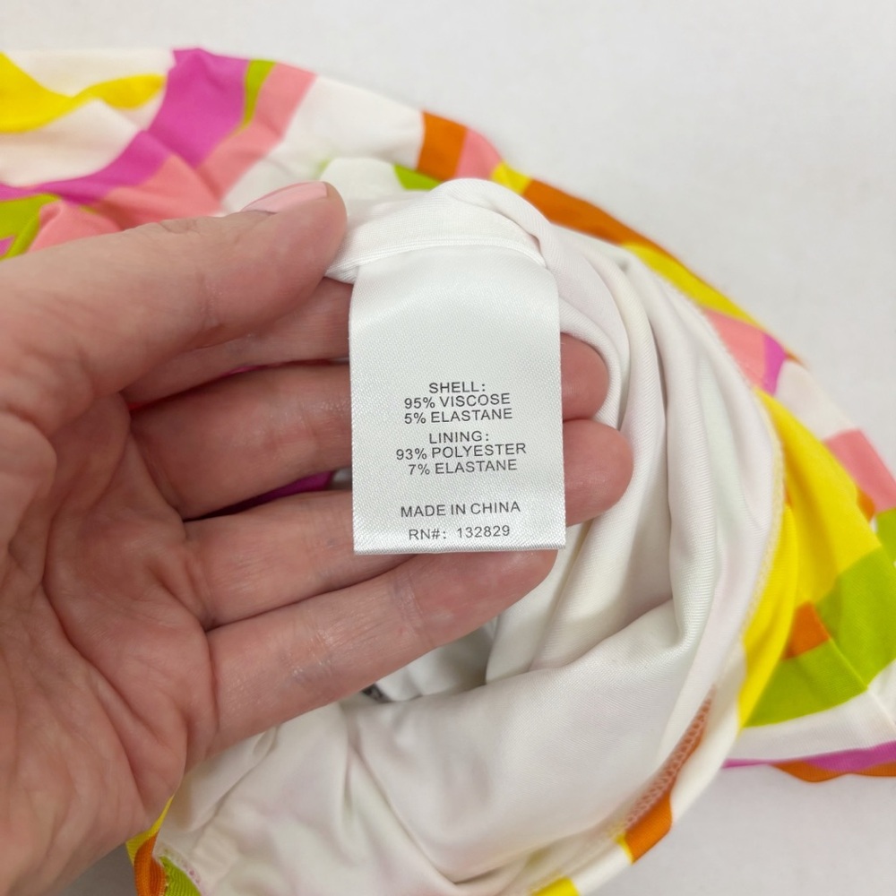 Lovers and Friends Layla Tube Top in Swirl Multi Size XS - Picture 9 of 11
